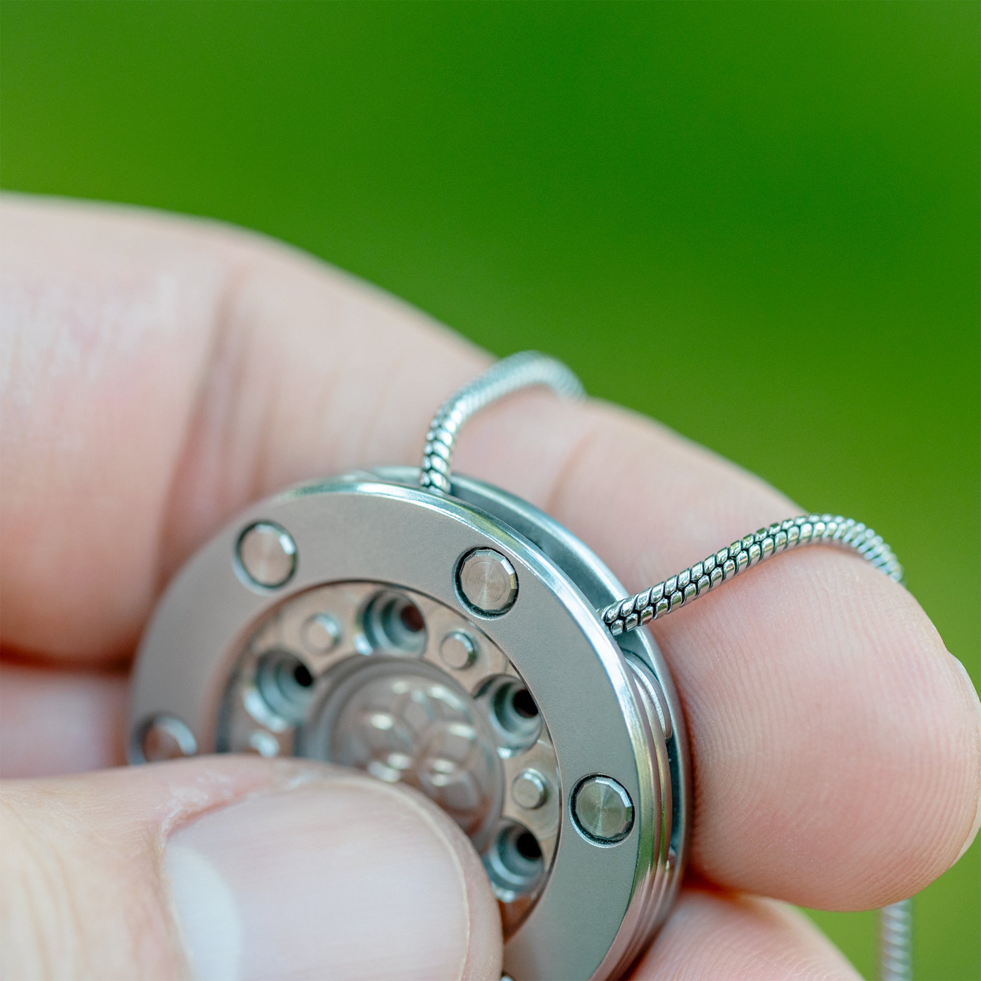 stainless steel necklace pendant